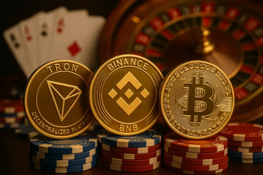 Почему Tron и BNB обогнали BTC в онлайн-казино в 2025 году